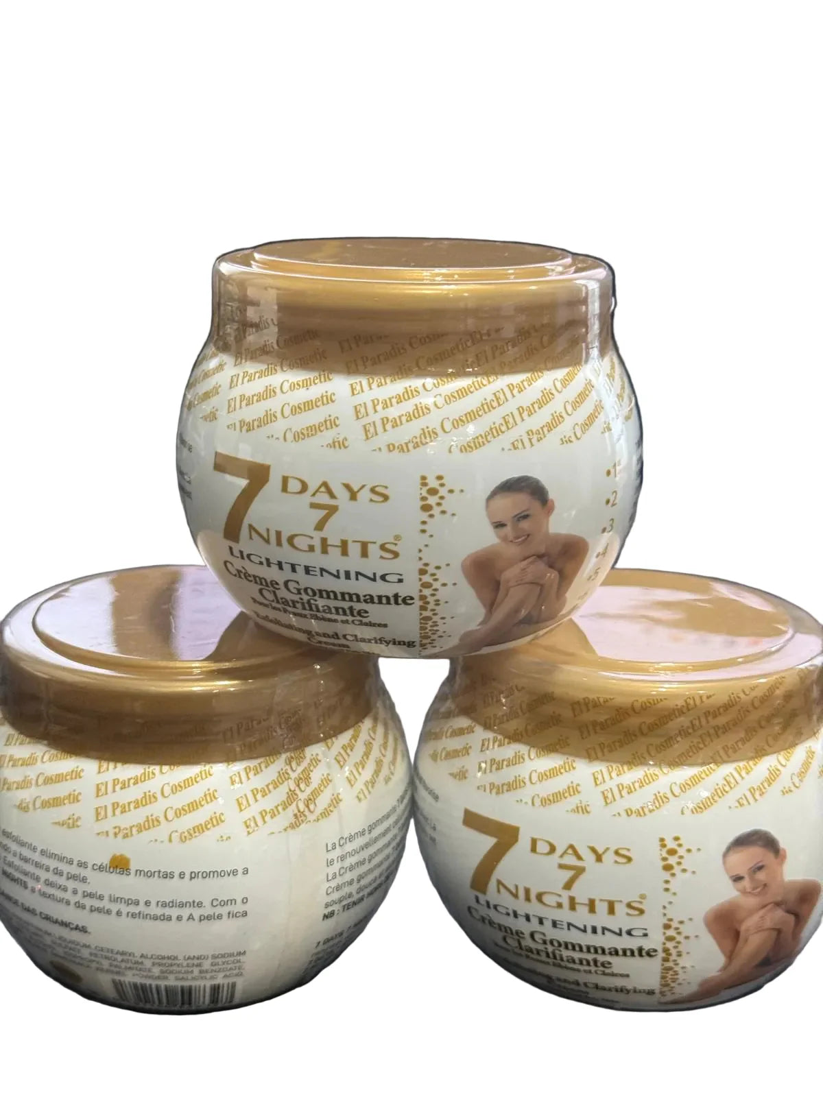 7 Days 7 Nights Lightening Cream 300 Grm single pcs