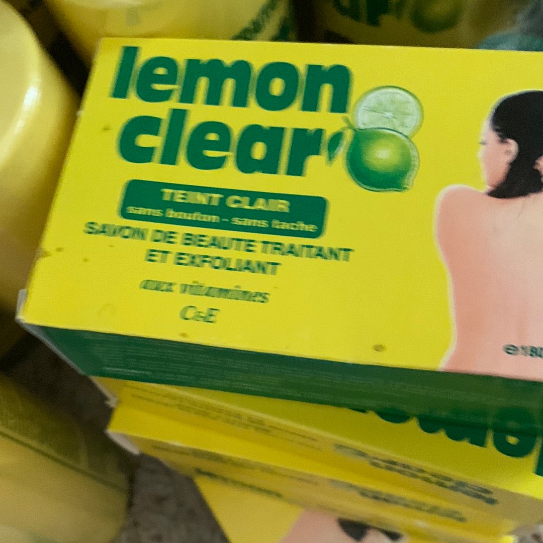 Lemon Clear Clearing Bar Soap Treatment with Vitamins C &amp; E. 30ml