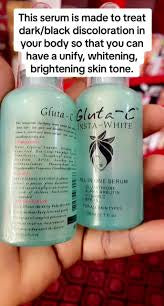 Gluta C Insta White All In One Serum Glutathione Alpha Arbutin Vitamin C SPF 15 (ORIGINAL) x2