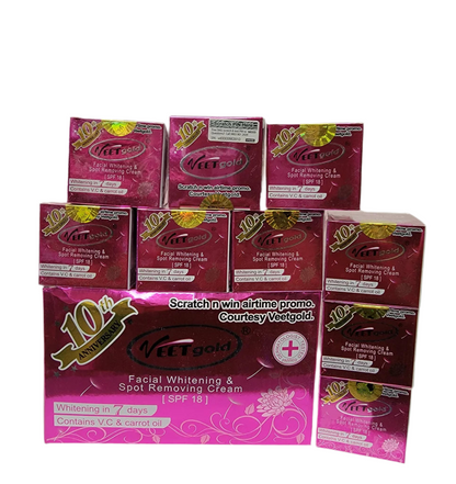 Veetgold Facial Whitening &amp; Spot Removing Cream