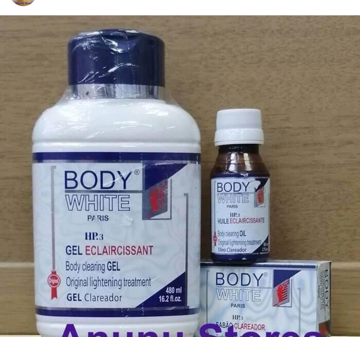 BODY WHITE Paris HP3 Gel Éclaircissant Clearing Lotion