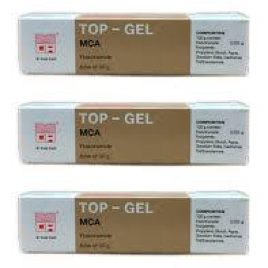 Top Gel Fast Action cream 30g / 1oz (3 PACK) Fashion Fair Benek