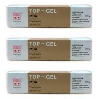 Top Gel Fast Action cream 30g / 1oz (3 PACK) RoyalGlow Organics