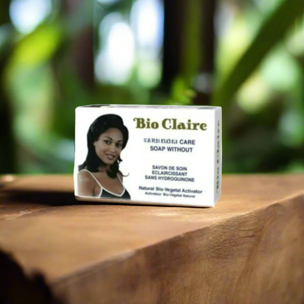 BIO CLAIRE LIGHTENING BODY LOTION + CREAM JAR + OIL + SOAP + CREME TUBE COMPLETE SET.