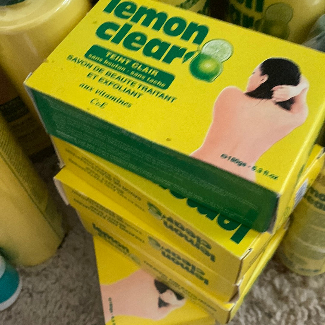 Lemon Clear Clearing Bar Soap Treatment with Vitamins C &amp; E. 30ml