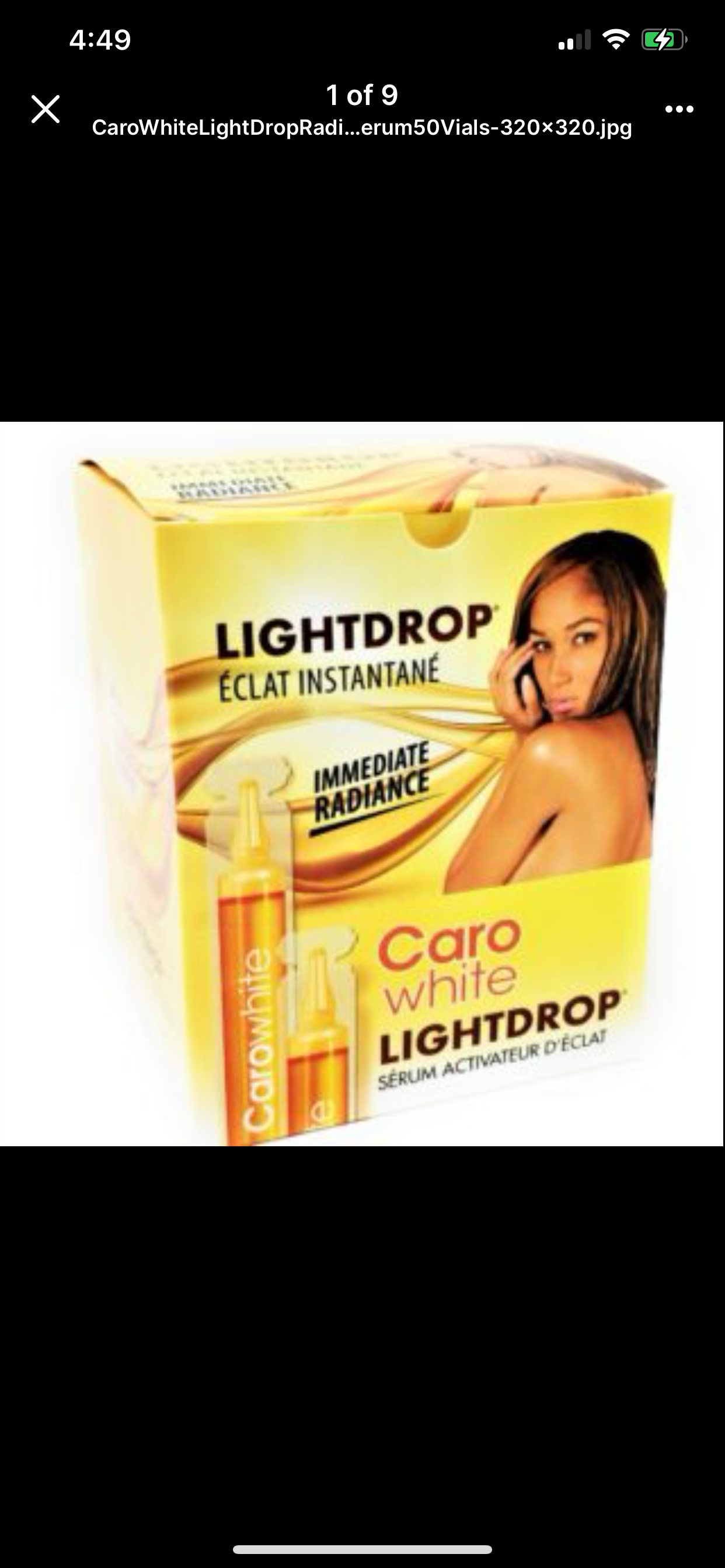 7D CARO WHITE  Booster Serum Activateur 10 Pic