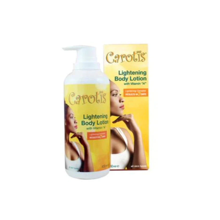 CAROTIS BODY LOTION VITAMIN &quot;A&quot; RESULTS IN 7 DAYS 13.5 OZ CAROTIS