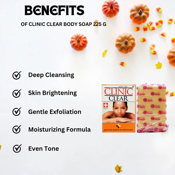 Clinic Clear Whitening Body Soap 225 g