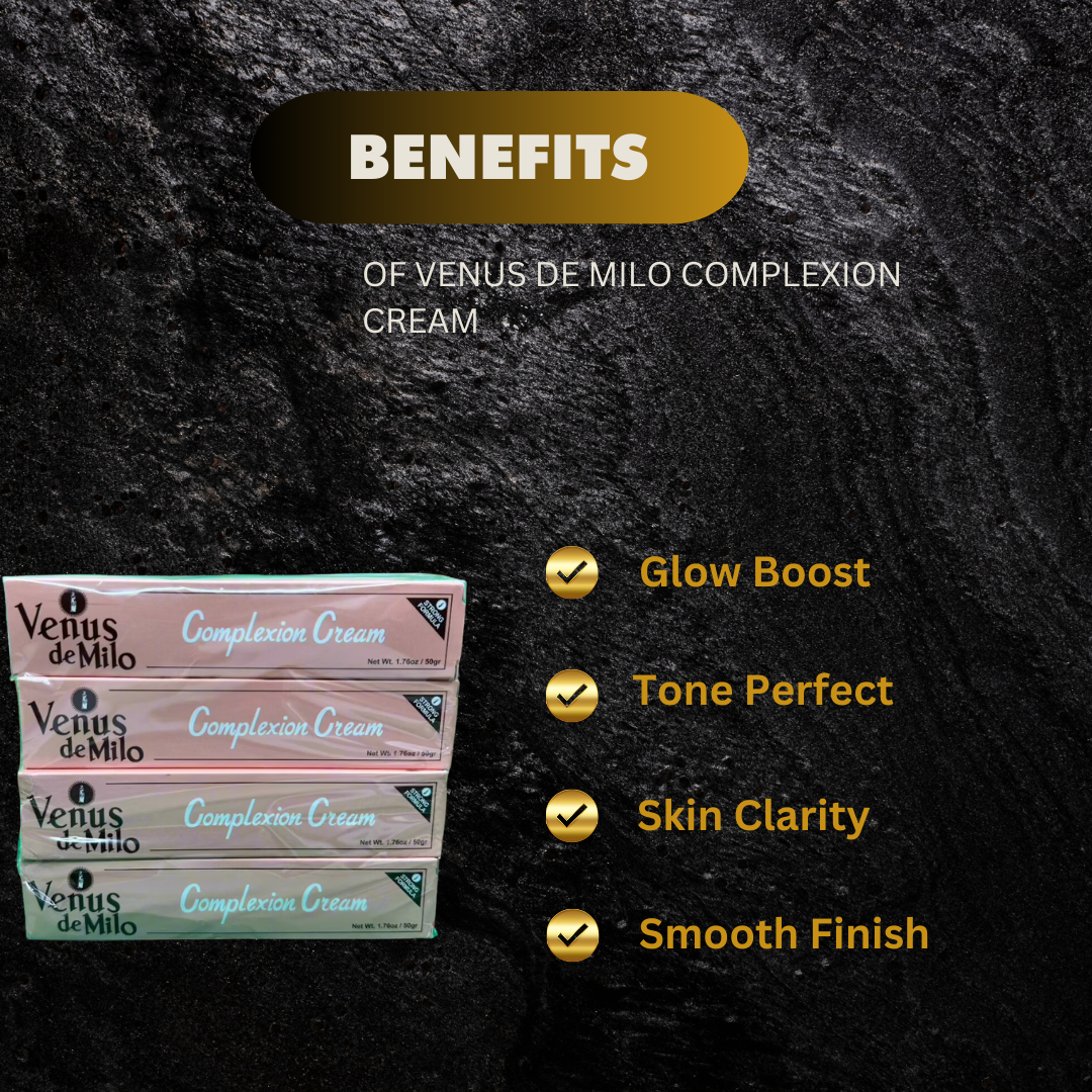 Venus de Milo Complexion Cream Facial 1.76oz (3 Pack)