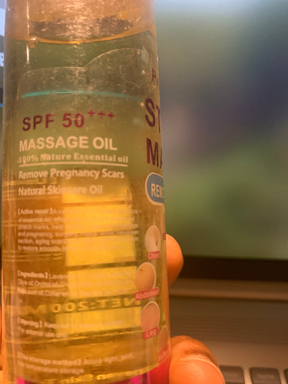 PRETTY WHITE STRETCH MARKS REMOVER AND WHITENING RESTORES SKIN