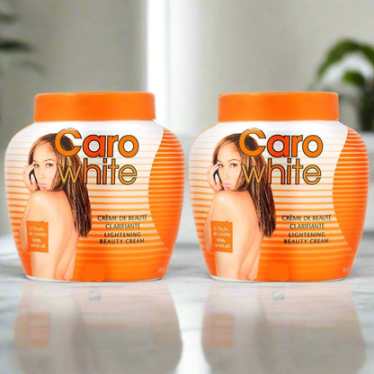Caro White Cream Jar 300ml (pack of 2)