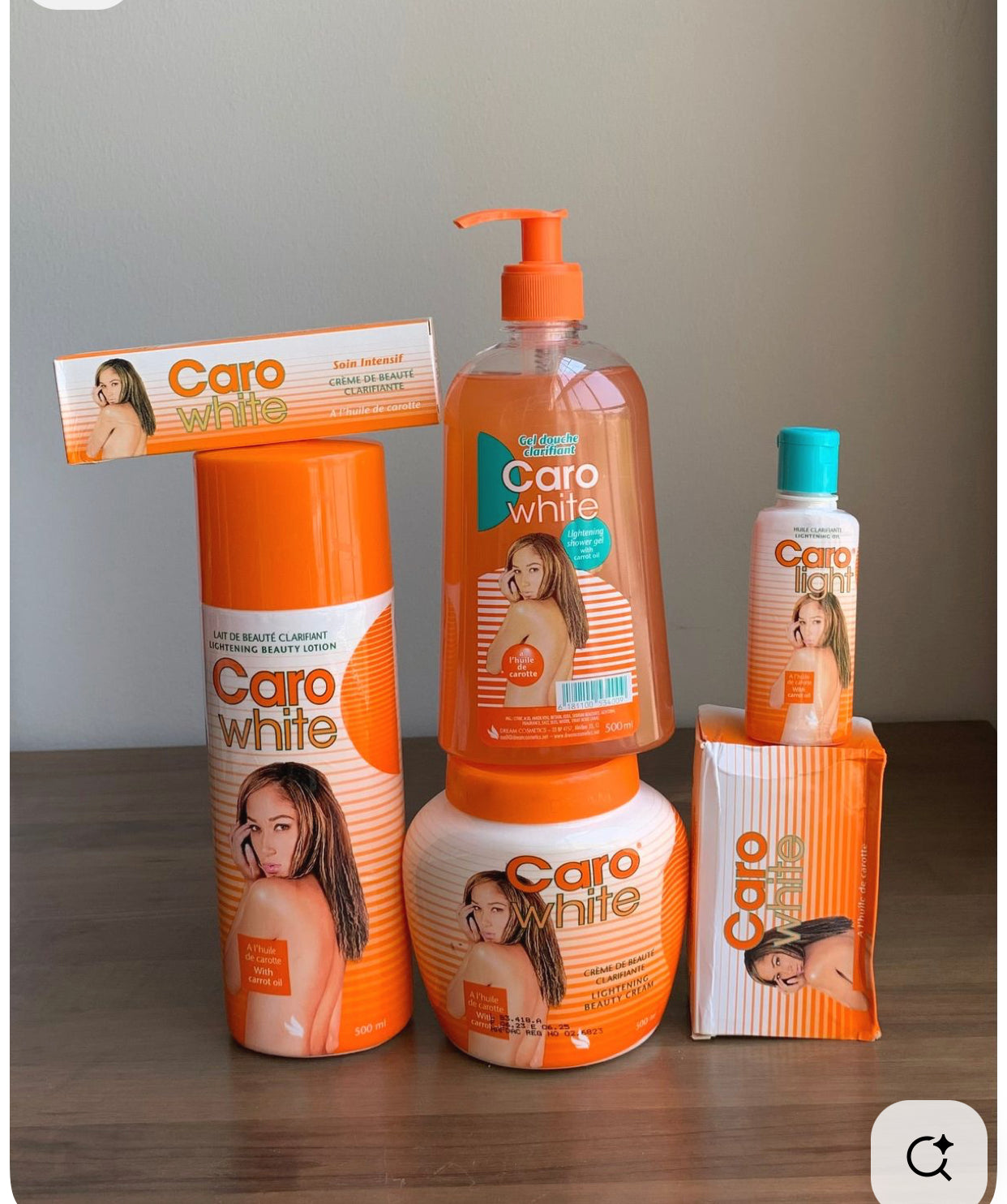 Caro White Brightening & Glowing Body Milk