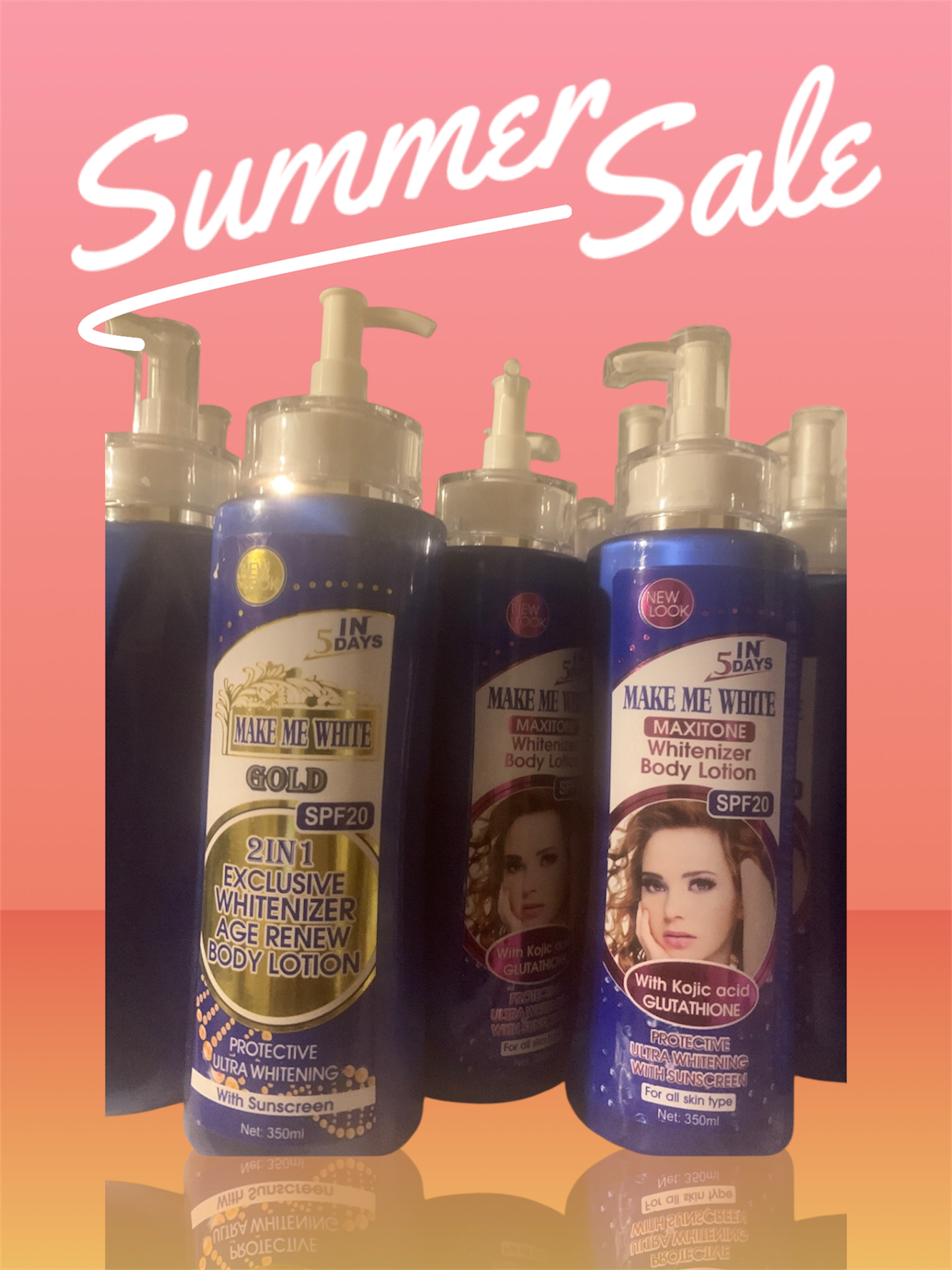 White up Deep skin clearing lotion