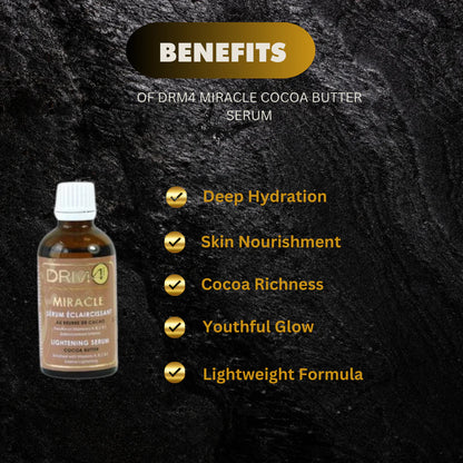 DRM4 MIRACLE Cocoa Butter Lightening Serum 50ml/1.66oz