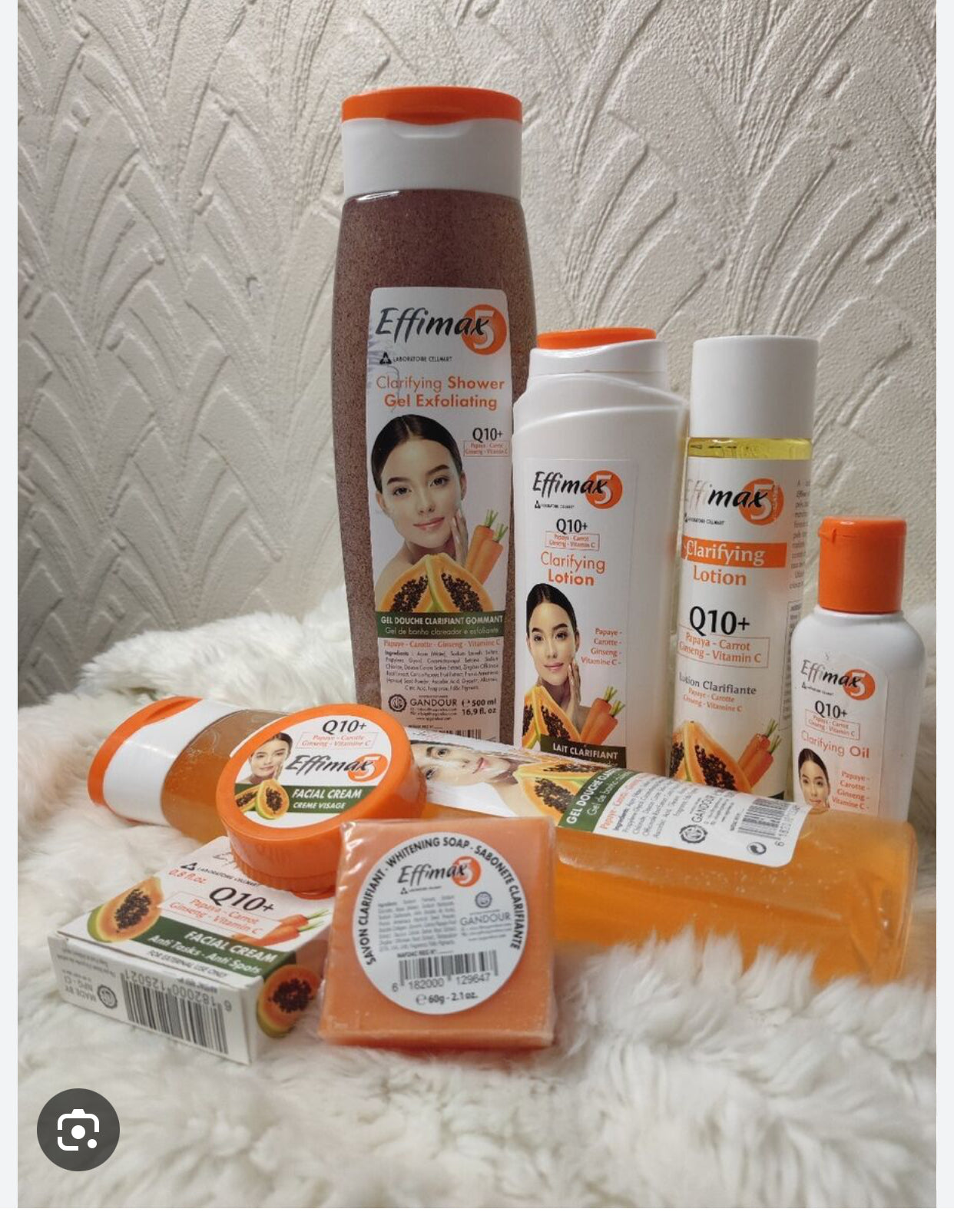 Effimax5 Q10+ Clarfiante anti-spot  lightening soap