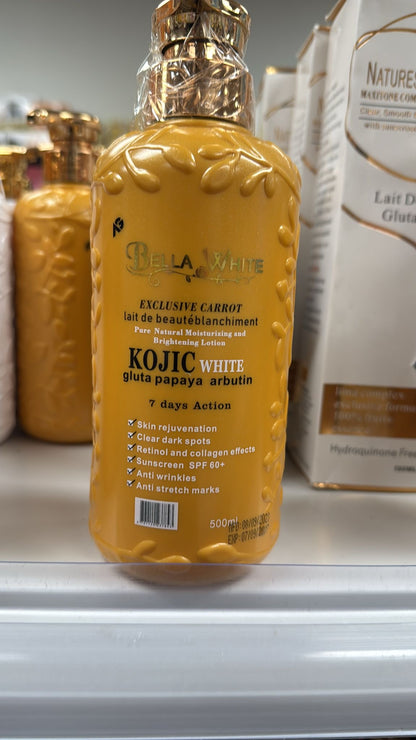Bella white kojic white Body milk 500ml
