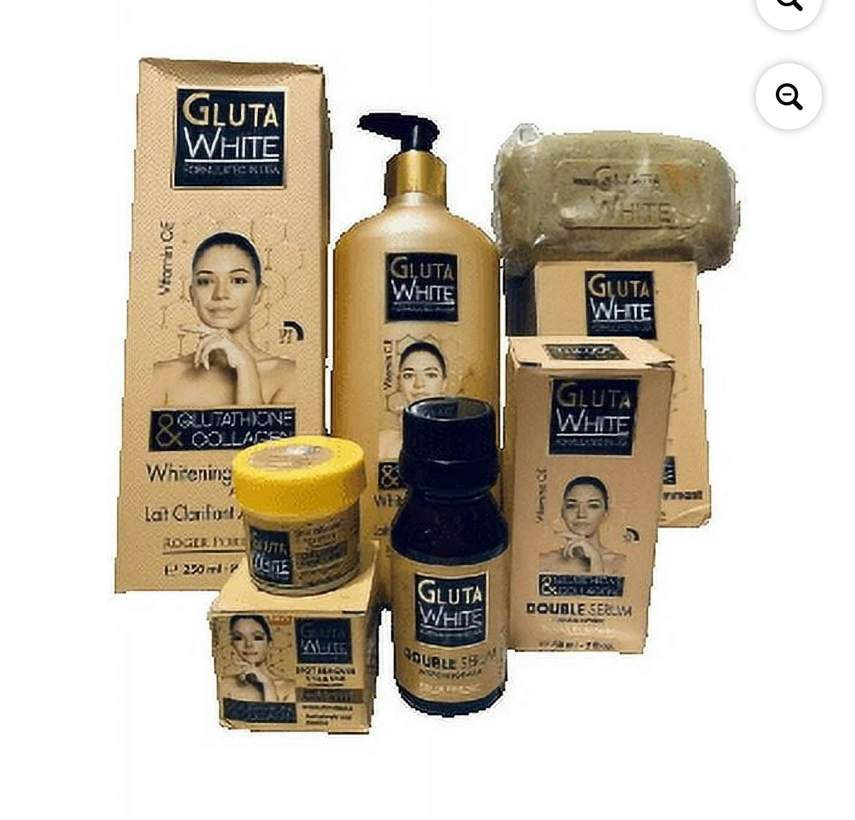 Gluta White Glutathione & Collagen Whitening Lotion BIG (4 PACK)