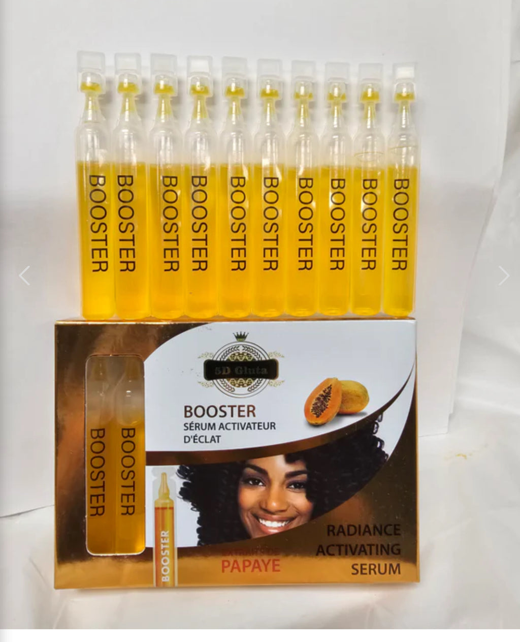5D Gluta Booster Serum Activateur 5 pcs