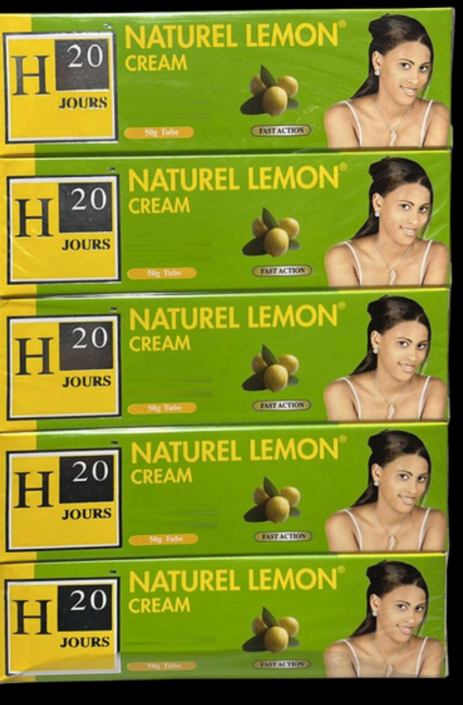 H20 Jours Lemon Cream 50g (10 PACK) H20