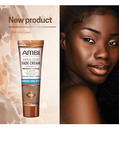 Ambi Even &amp; Clear Advanced Fade Cream, Hyperpigmentation Treatment, Stubborn Dark Spot Corrector