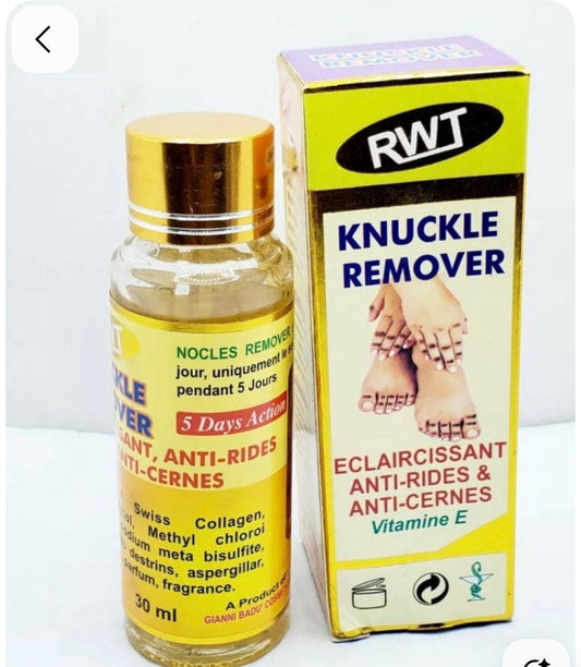 RWT knuckles Remover dark knuckles elbow feet remover 5 Days actions