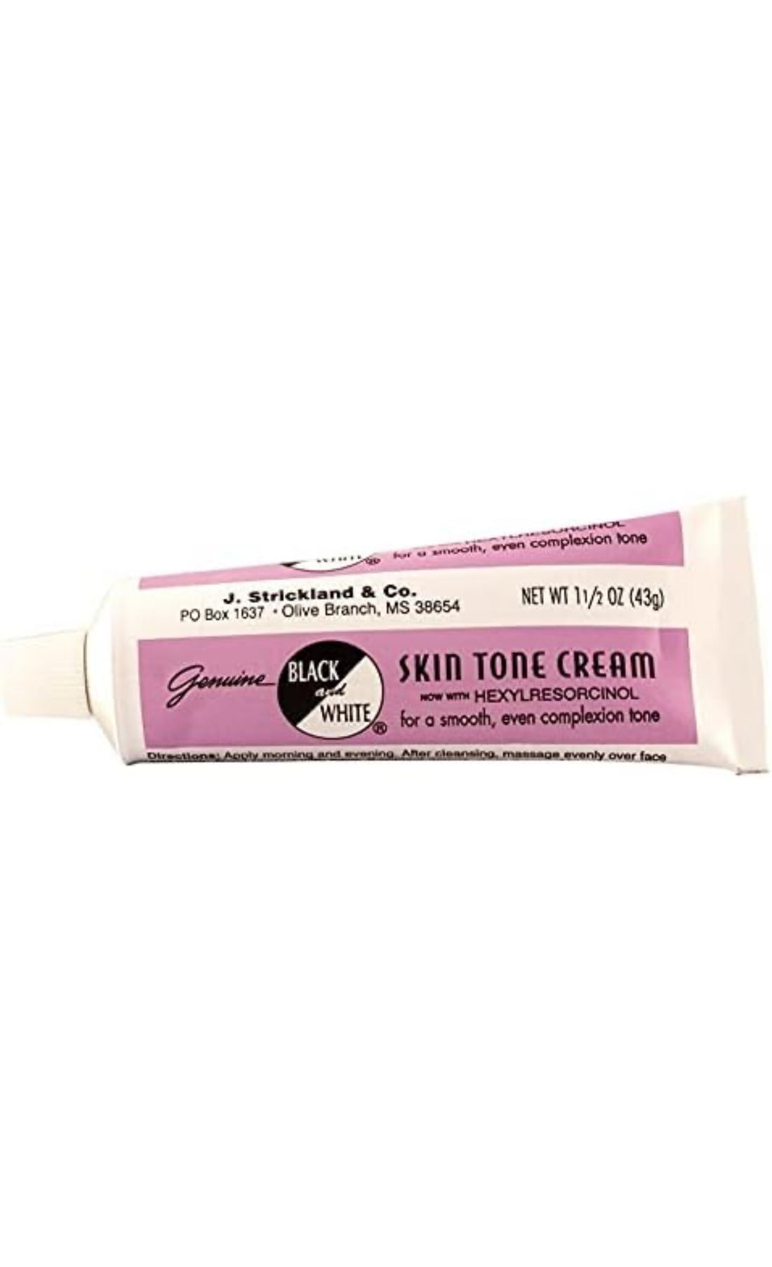 Genuine Black &amp; White Color Correction Skine Tone Cream 1.5 oz. Customer’s choice . clear Dark Spot Corrector cream. Fast Action with Vitamins C&amp;E (Face, Knees, Neck, Elbows)