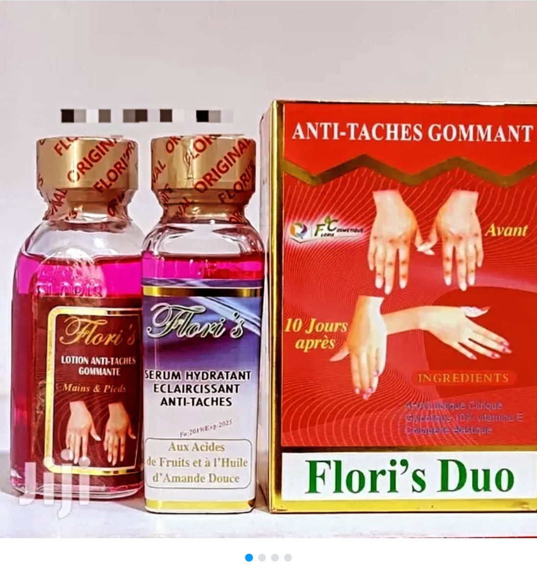 Flori's Duo Anti-Taches Set Liquid Lotion +Serum - Kismet Beauty Brands