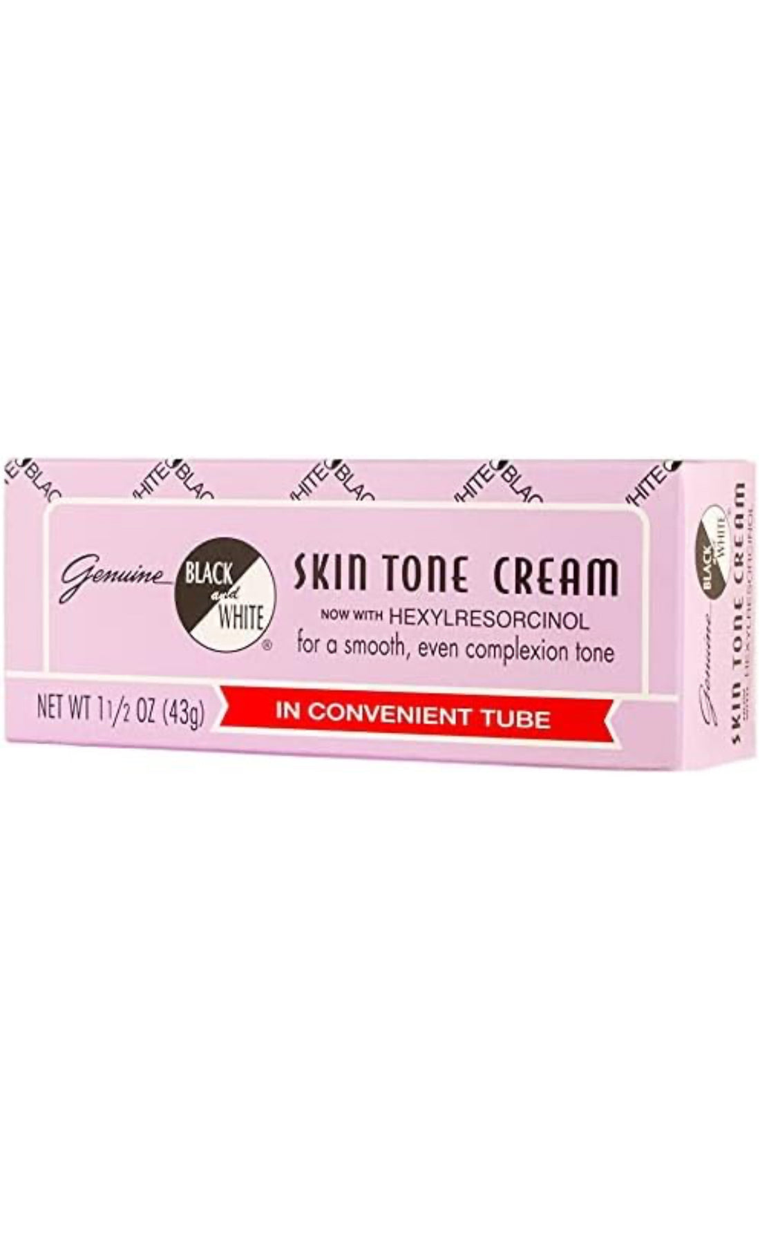 Genuine Black &amp; White Color Correction Skine Tone Cream 1.5 oz. Customer’s choice . clear Dark Spot Corrector cream. Fast Action with Vitamins C&amp;E (Face, Knees, Neck, Elbows)