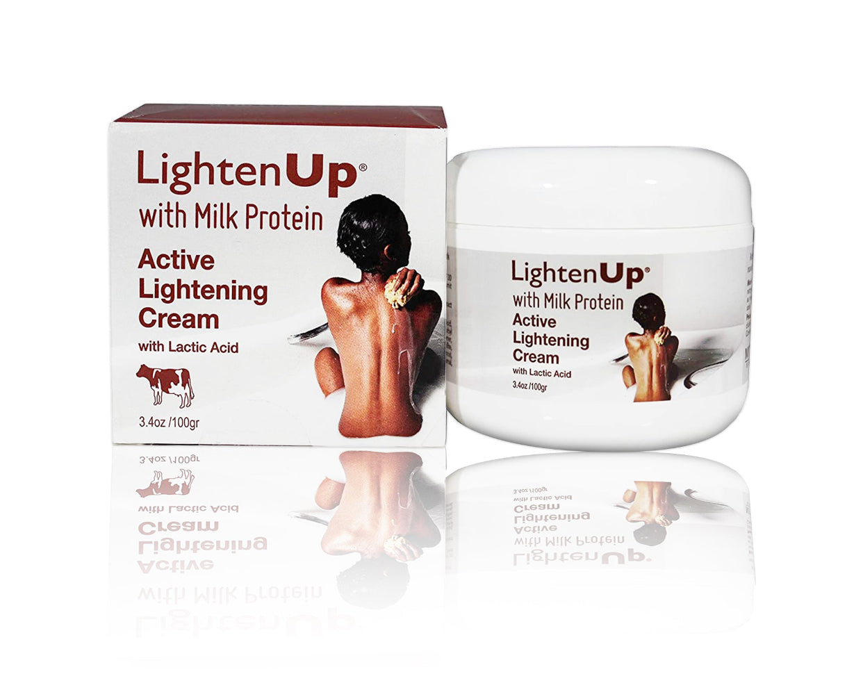 LightenUp Milk Protein Active Lightening Cream 3.4 oz / 100 ml