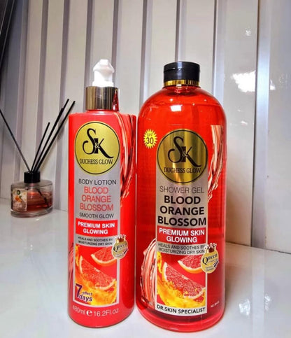 Sk duchess glow Blood Orange Blossom shower gel 1000ml