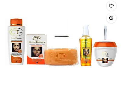 CT+ Clear Therapy Extra Lightening Lotion + Soap+ Serum With Carrot Oil (3 Pack)