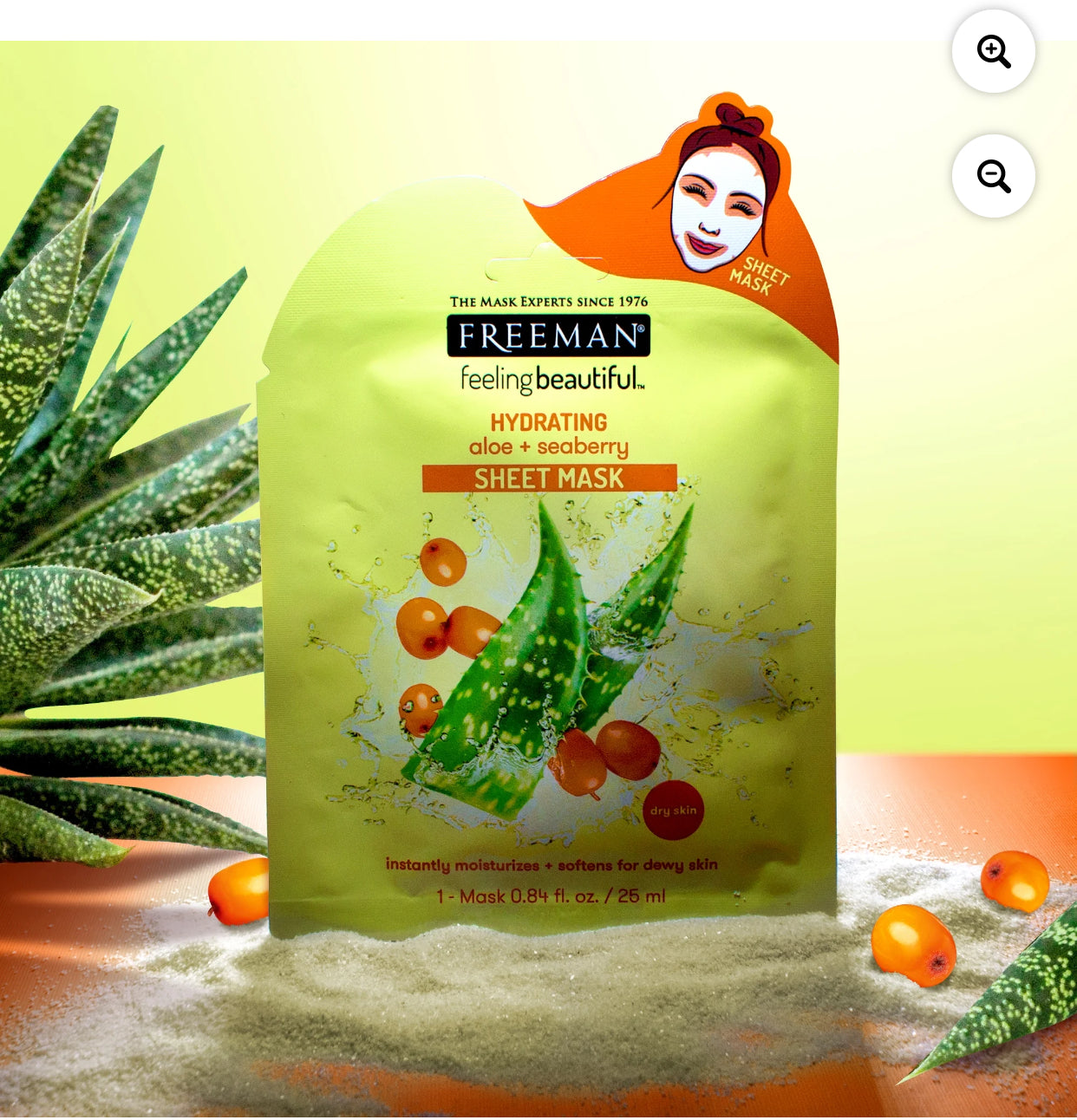Freeman Indian Turmeric 2-Step Peel + Mask 0.68oz