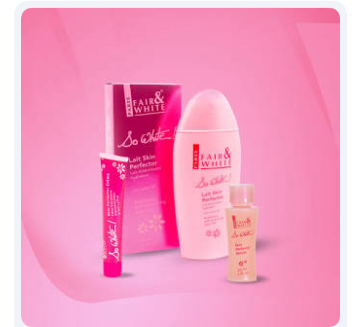 Fair and white so white ultimate 3PCS ULTIMATE KIT