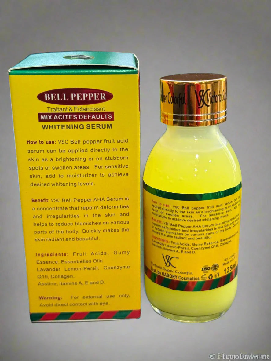 VSC Fruit Acids Serum Bell Papper Whitening Serum 125 Ml