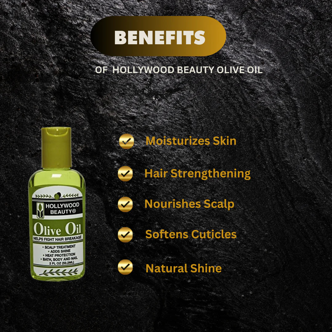 Hollywood Beauty Olive Oil 2oz