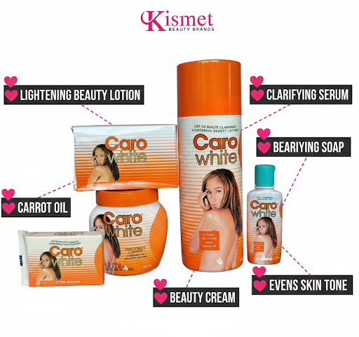 Original Caro white ultimate kit (5 PCS) 300ml