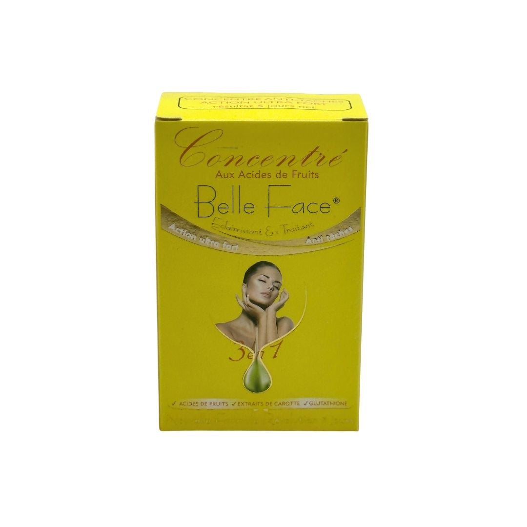 Lait éclaircissant Anti-taches Belle Face - Corps Et Visage, Avec Collagène Et Vitamine