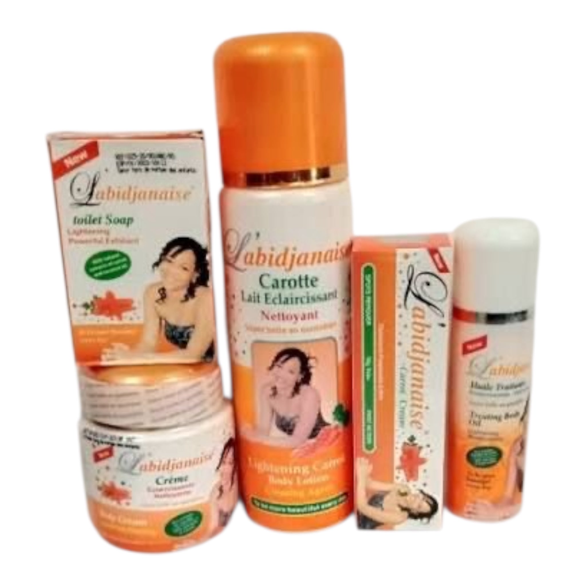 Labidjanaise Ultimate Skincare Set – 5 Piece Complete Routine Kit