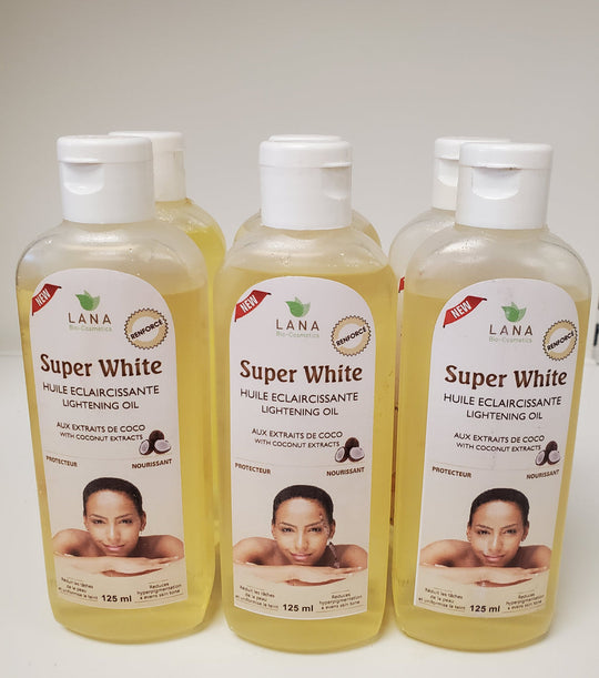 SUPER WHITE HUILE STRONG LIGHTENING OIL super white