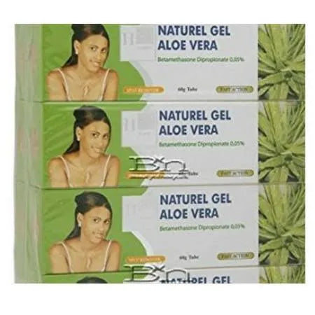 H20 Natural Aloe vera Tube Gel 2.00 oz / 60 g H20