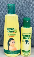 Lemon clear Dark Spot Corrector lotion. Fast Action with Vitamins C&E (Face, Knees, Neck, Elbows)