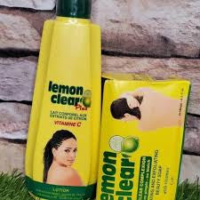 Lemon Clear lightening SET (lotion - Soap) (2 PACK)