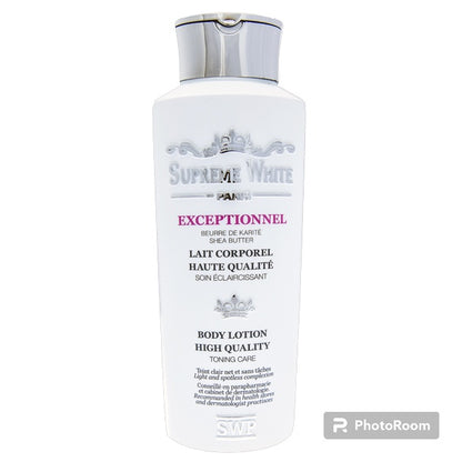 Supreme White Exceptionnel Shea Butter Body Lotion 500ml supreme white
