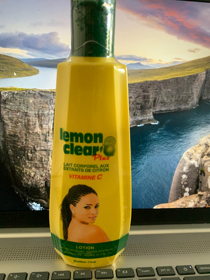 Lemon clear Dark Spot Corrector lotion. Fast Action with Vitamins C&amp;E (Face, Knees, Neck, Elbows)