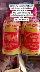 K whitening hydrating face cream with vitamin E, C, GLUTATHIONE , ALPHA ARBUTIN. STRONG WHITENING FACE CREAM, CLEARS SUNBURN & HYPERPIGMENTATION