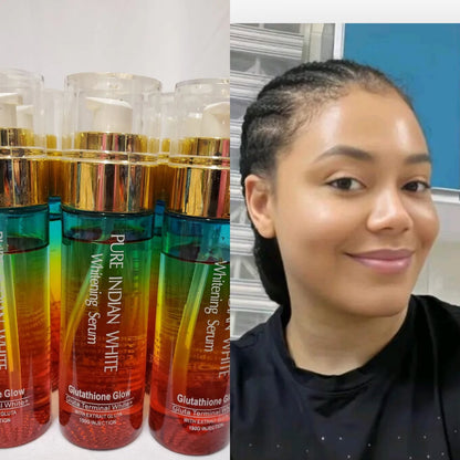 PURE INDIAN WHITE WHITENING SERUM GLUTATHIONE GLOW