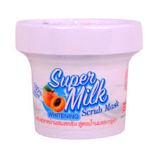 Bonne Super Milk Apricot Exfoliating Scrub Mas