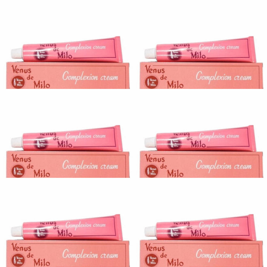 Venus de Milo Complexion Cream Facial 1.76oz (6 Pack) Venus De Milo