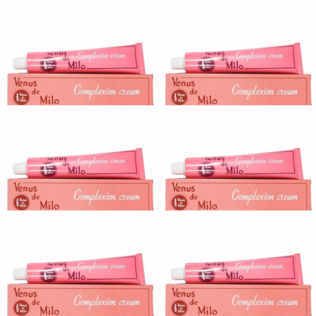 Venus de Milo Complexion Cream Facial 1.76oz (6 Pack) Venus De Milo