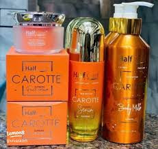 Half Cast Carotte Supreme Face Cream ULTIMATE SET 4PCS